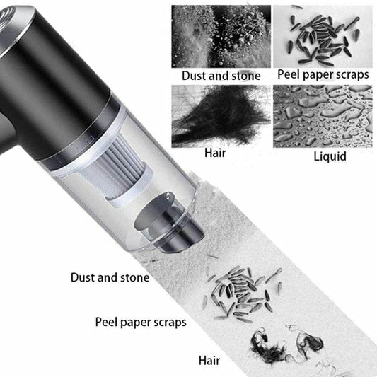 Portable Wireless Air Duster & Vacuum Cleaner