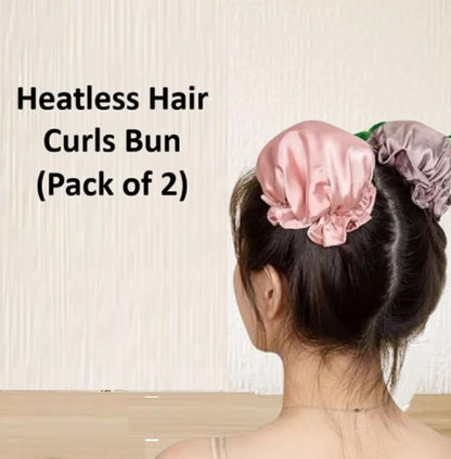 No-Heat Hair Curl Bun – Pack of 2