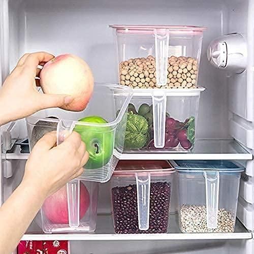 Plastic Storage Container – 6 Pieces, 1L Each