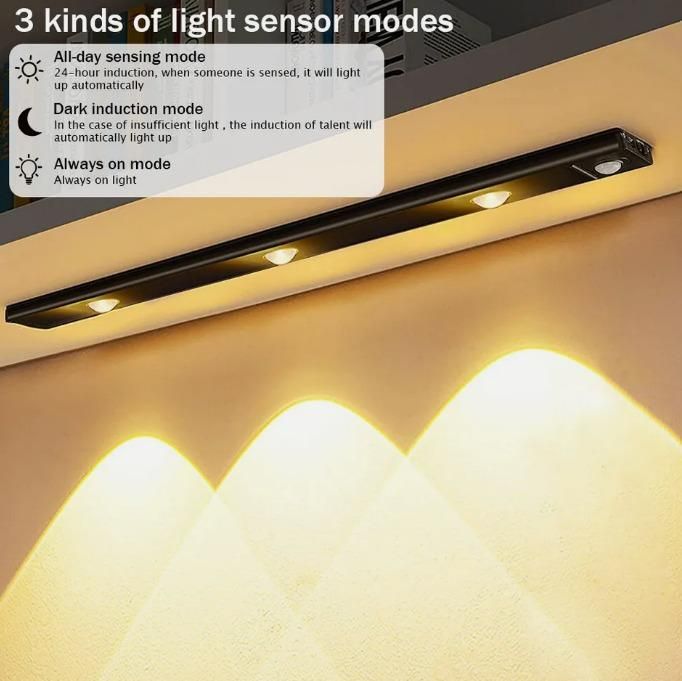 Wireless Motion-Sensing LED Cabinet Light