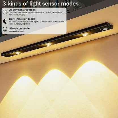 Wireless Motion-Sensing LED Cabinet Light