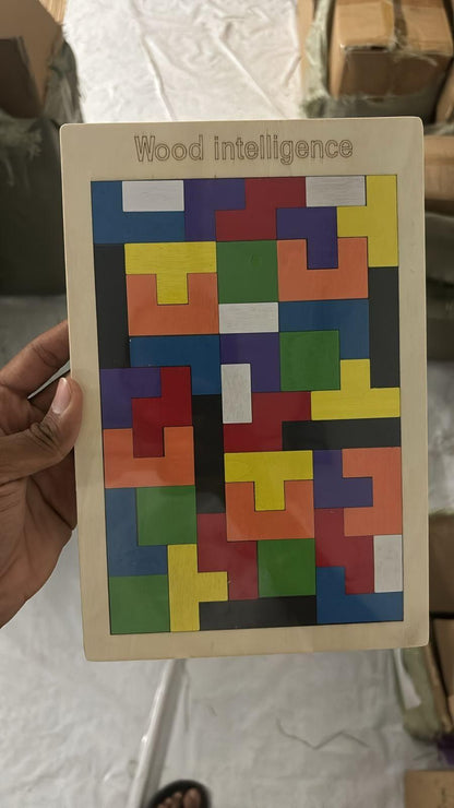 Funblast 3D Wooden Tangram Puzzle