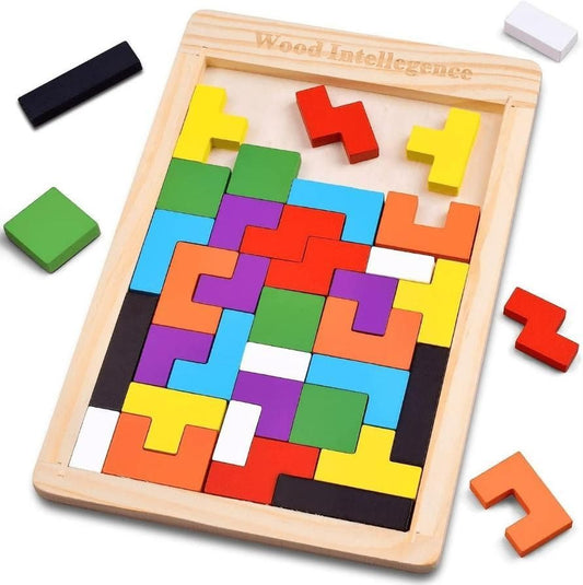 Funblast 3D Wooden Tangram Puzzle