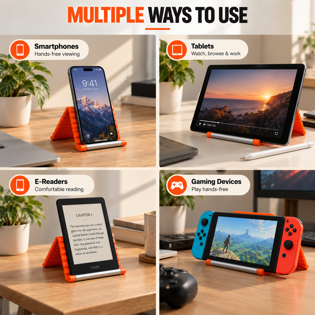 GripMate™ Flexible Phone Stand