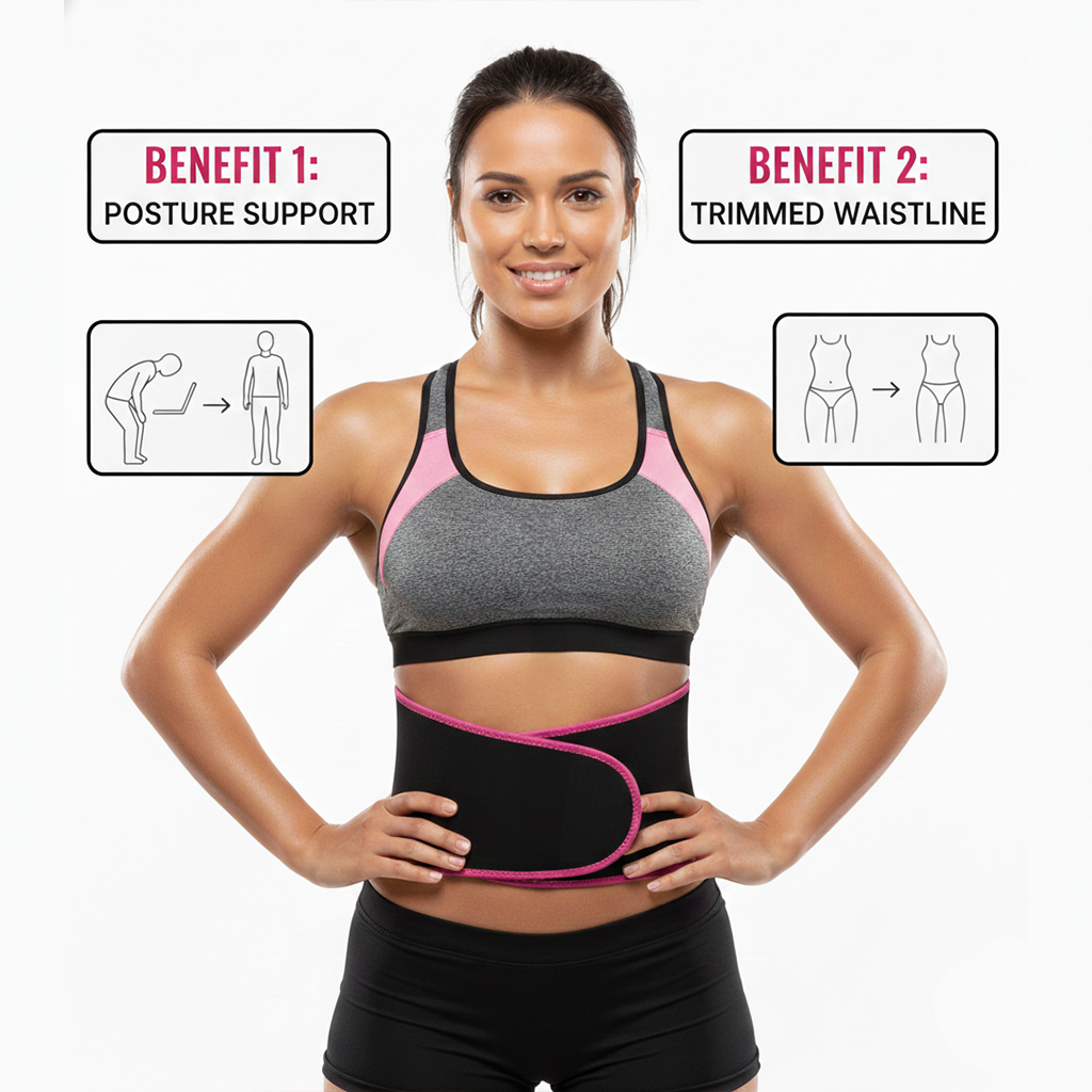 Adjustable Waist Trimmer Belt